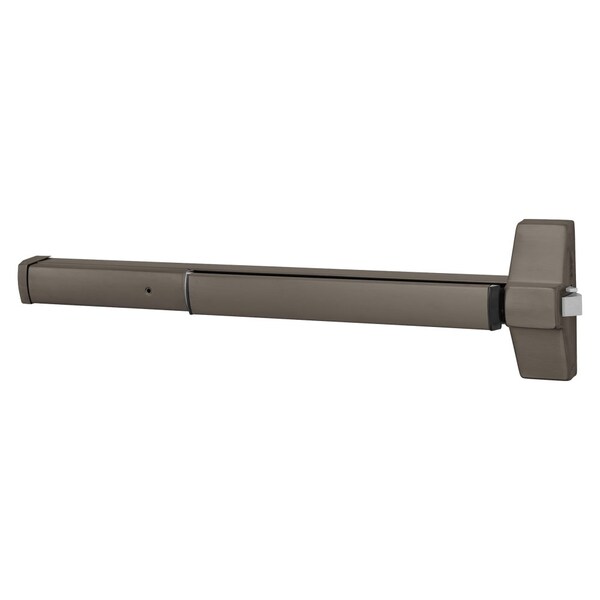 Rim Exit Device, 48-in, Motorized Latch Retraction, Oil Rubbed Bronze